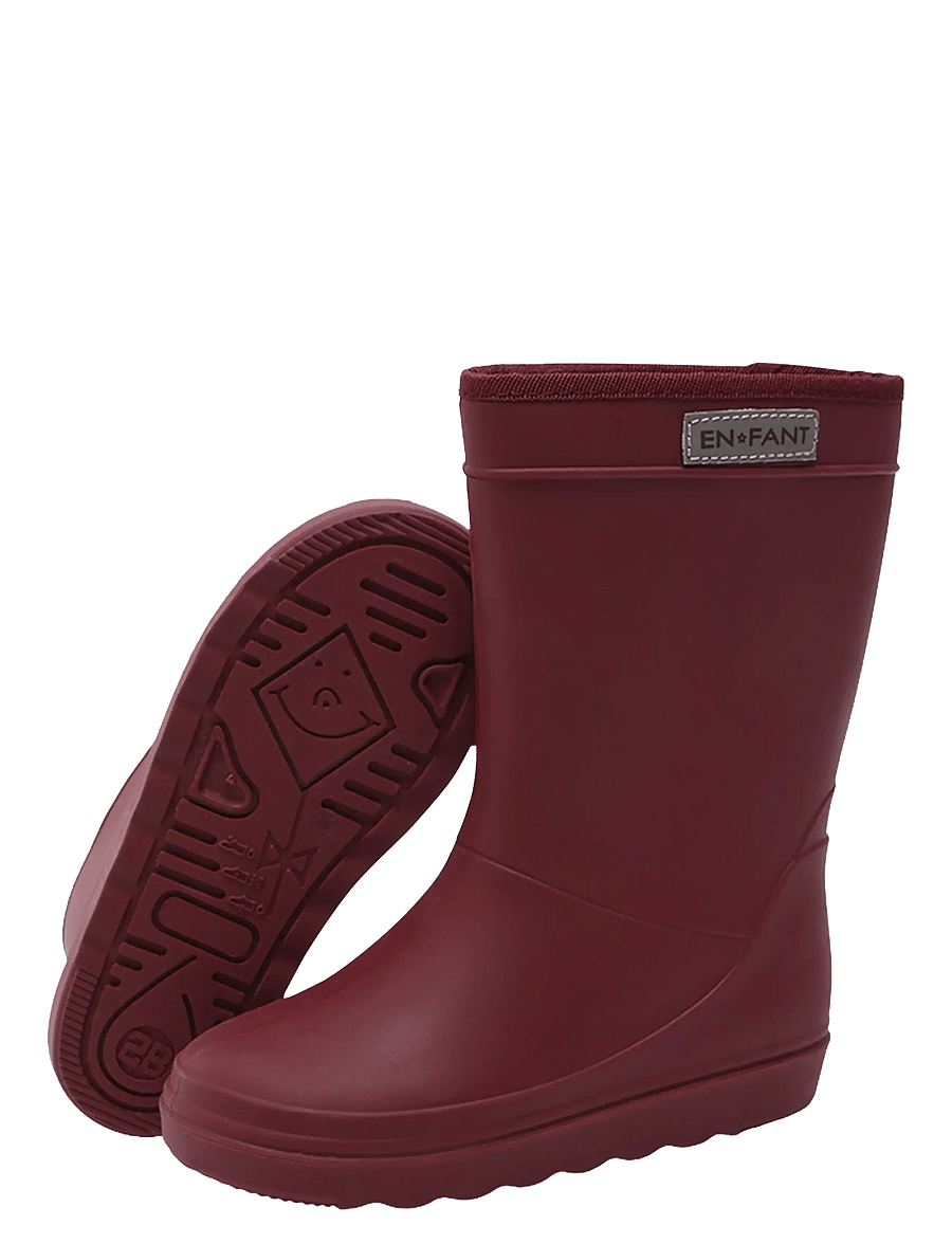 En Fant - Thermo Boots Solid - lined rubberboots - port royale - 3
