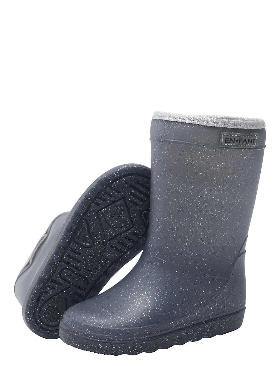 En Fant - Thermo Boots Glitter - gefütterte gummistiefel - parisian night - 1