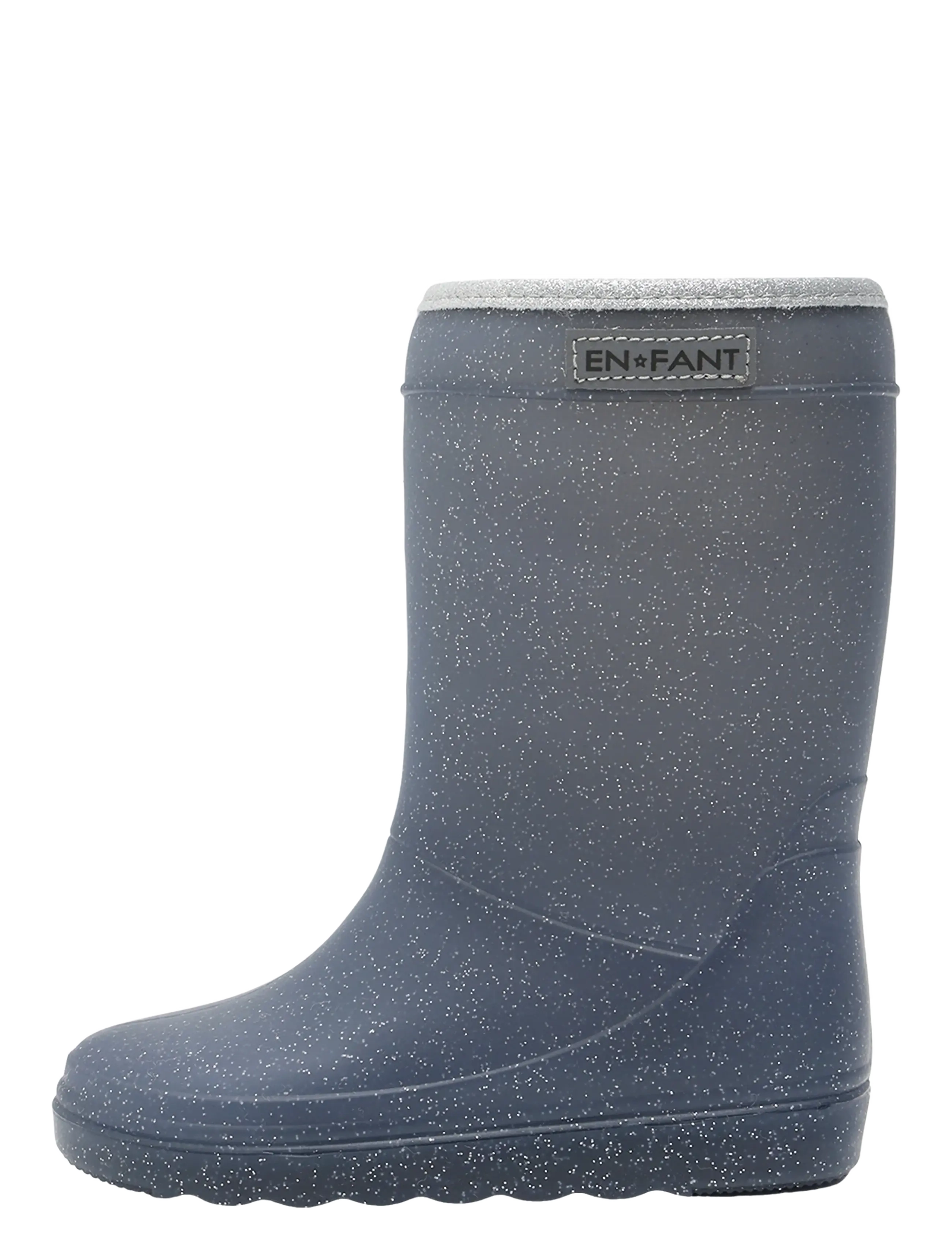 En Fant - Thermo Boots Glitter - lined rubberboots - parisian night - 2