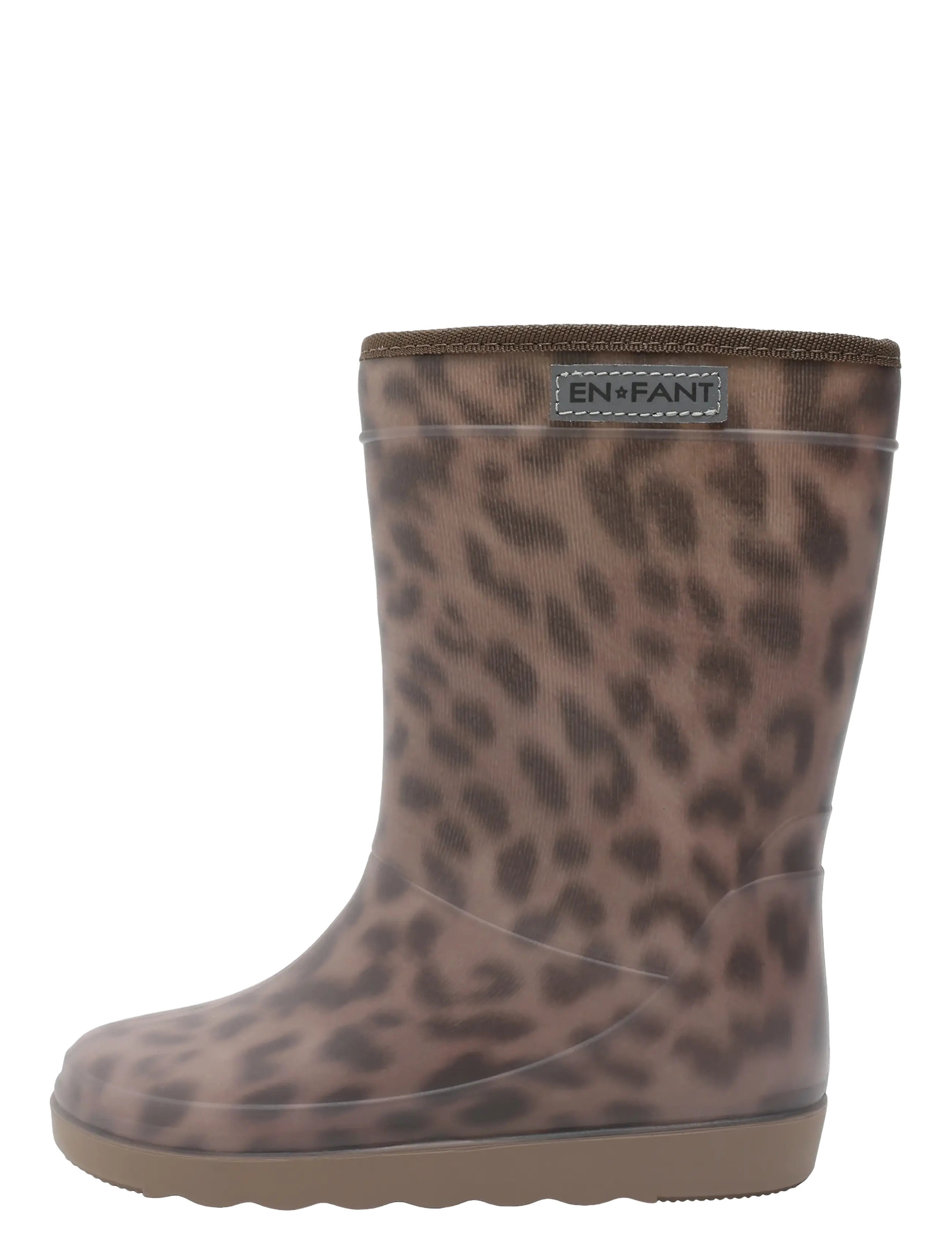En Fant - Thermo Boots Print - fodrade gummistövlar - pine bark - 2