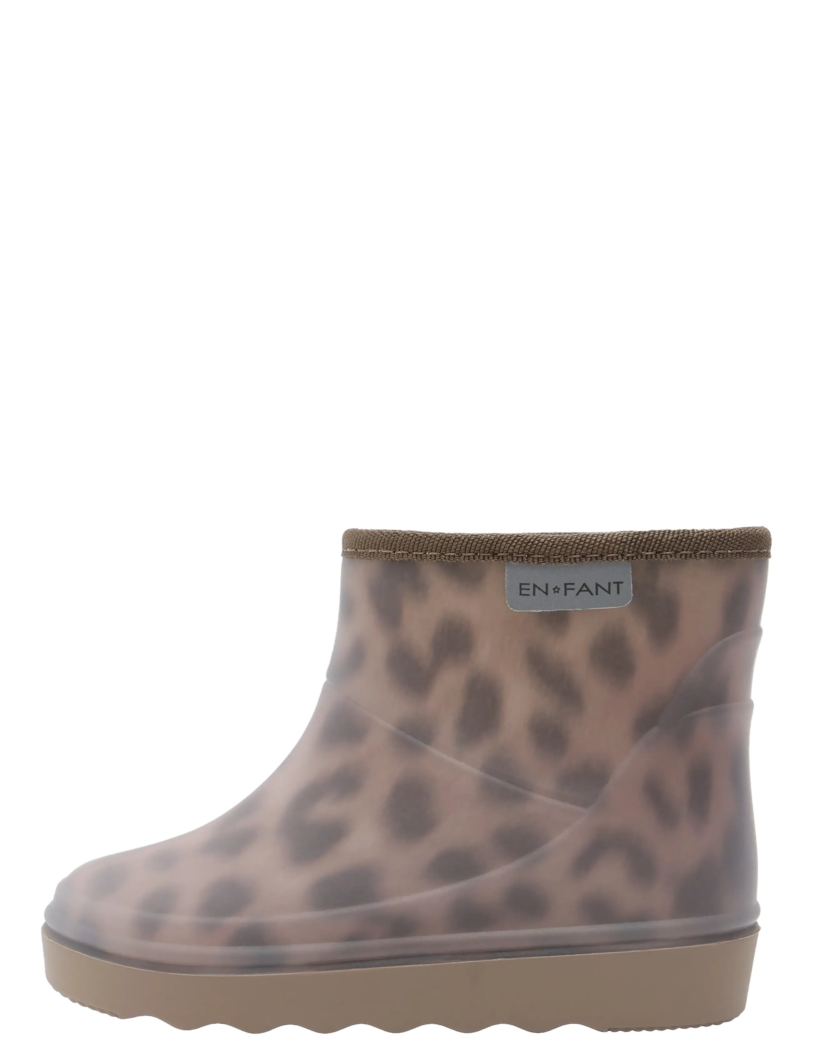 En Fant - Thermo Boots Short Print - gummistøvler med for - pine bark - 1