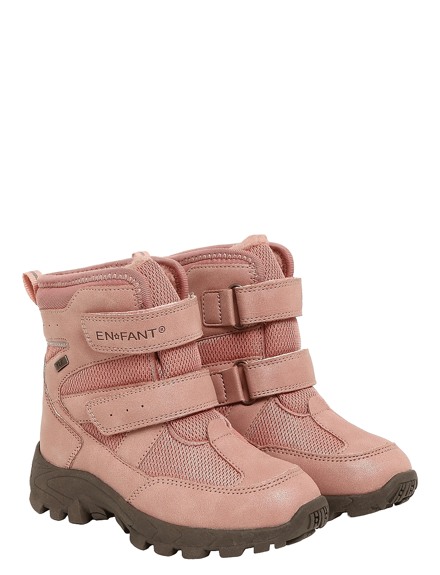 En Fant - Boots Velcro TEX - winter boots - burlwood - 0