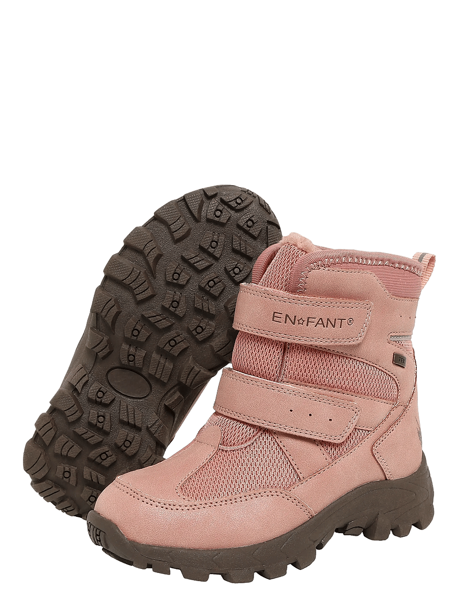 En Fant - Boots Velcro TEX - winter boots - burlwood - 2