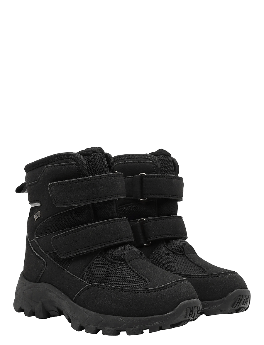 En Fant - Boots Velcro TEX - winter boots - caviar - 0