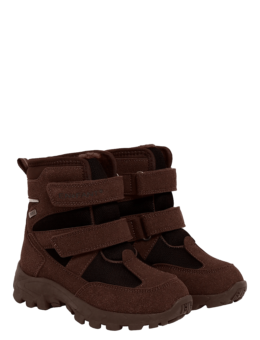 En Fant - Boots Velcro TEX - winter boots - chocolate brown - 1