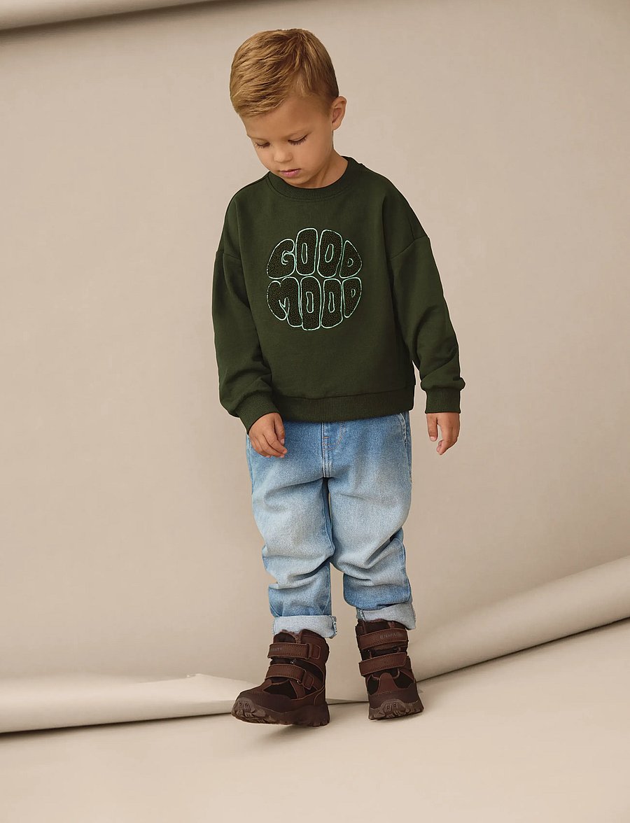 En Fant - Boots Velcro TEX - winter boots - chocolate brown - 0