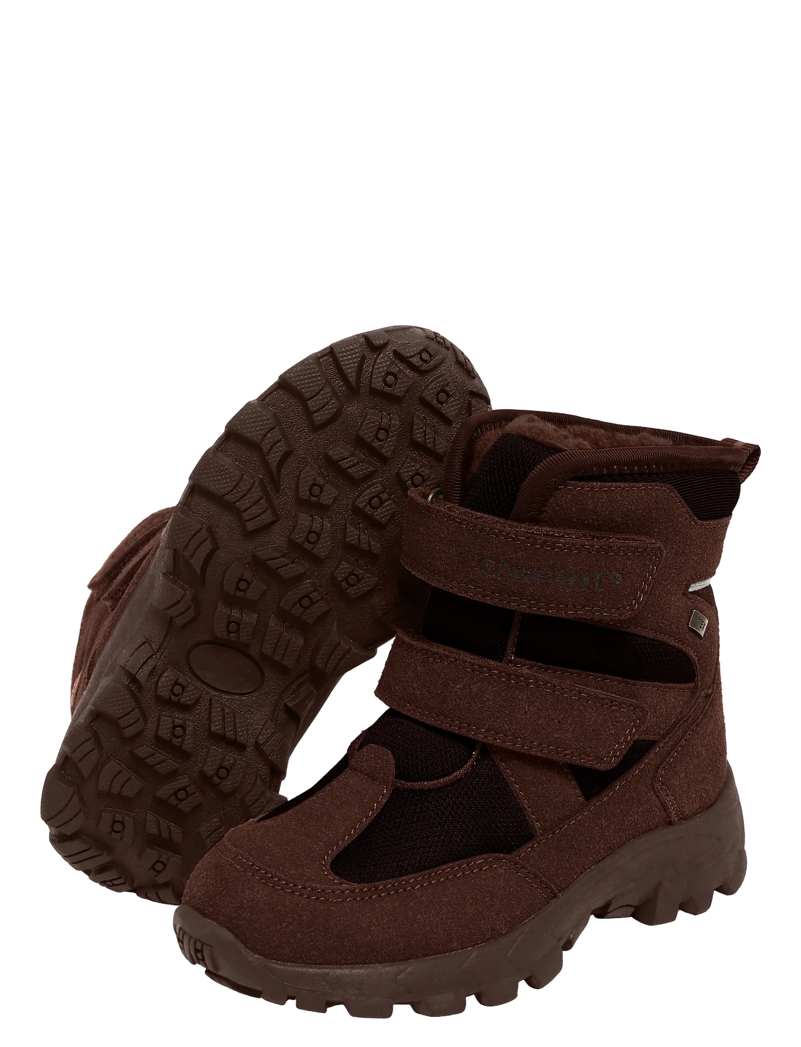 En Fant - Boots Velcro TEX - winter boots - chocolate brown - 3