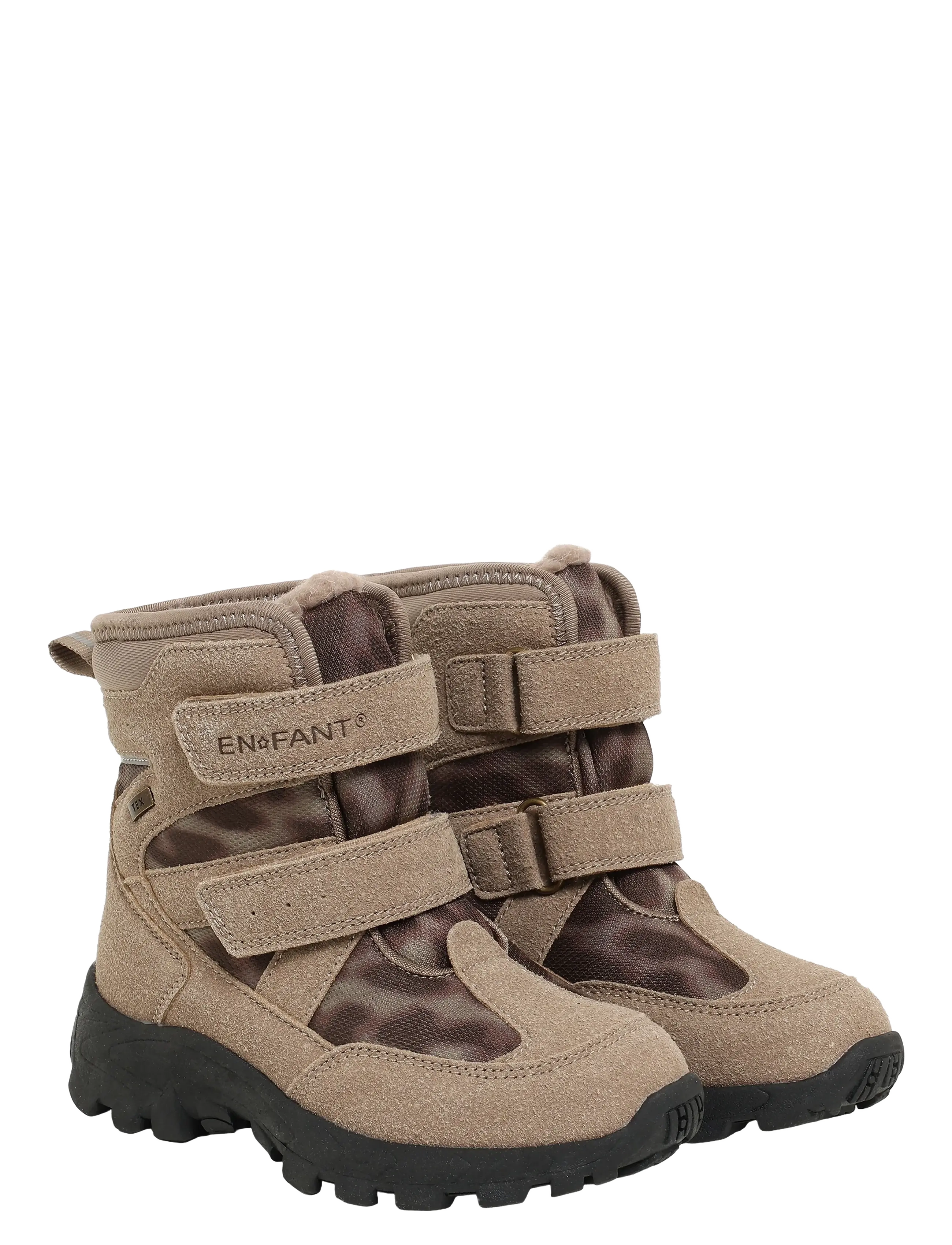 En Fant Boots Velcro TEX - En Fant - PINE BARK / brown
