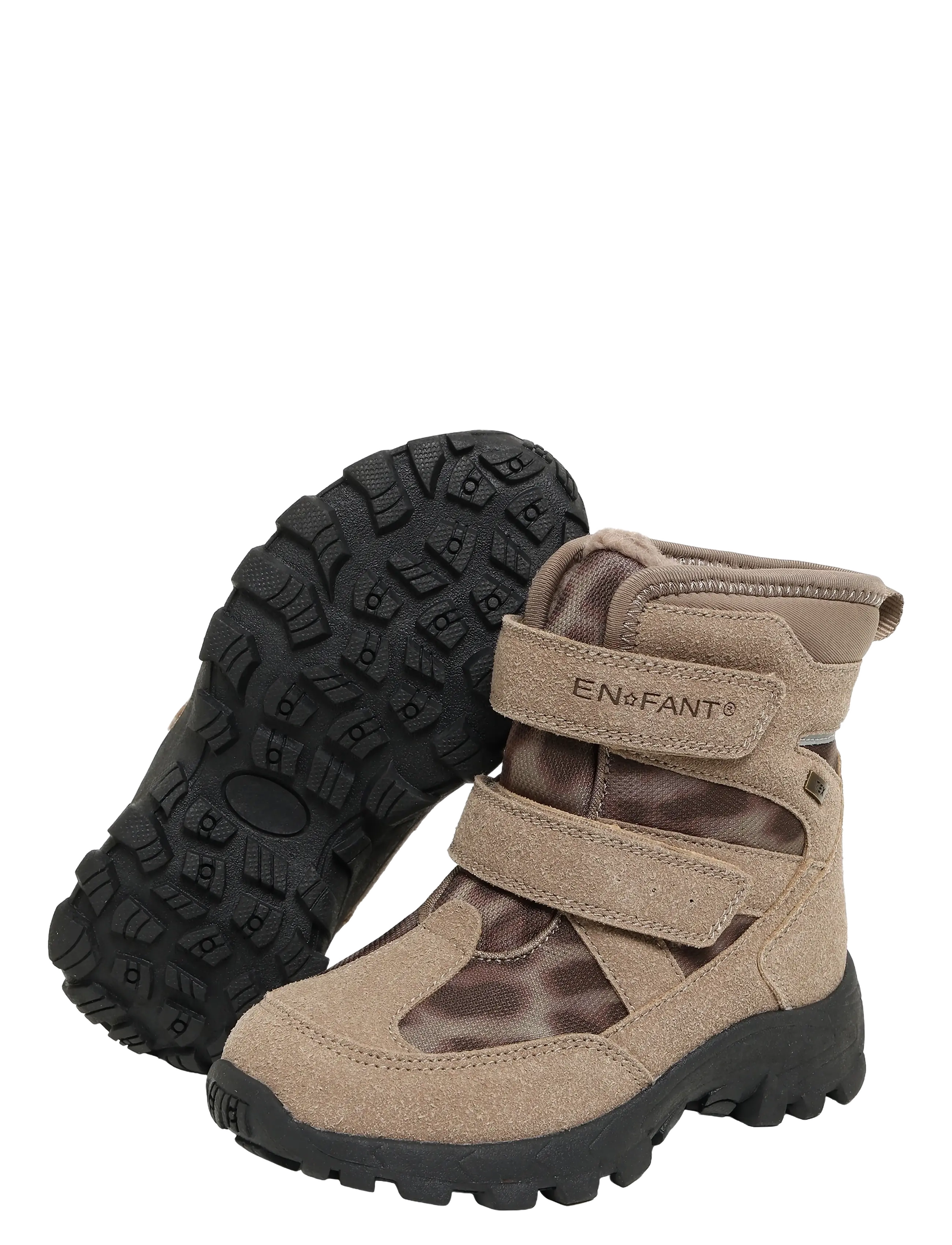 En Fant - Boots Velcro TEX - winter boots - pine bark - 2