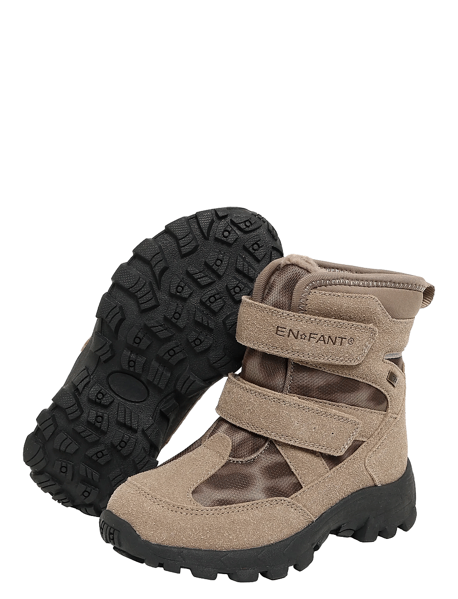 En Fant - Boots Velcro TEX - winter boots - pine bark - 2