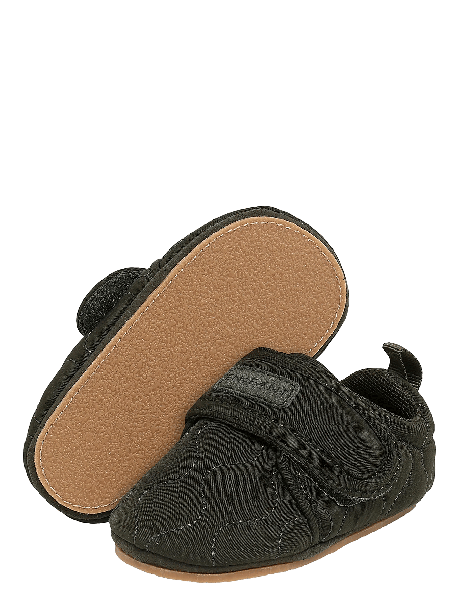 En Fant - Slippers Velcro Quilt - beebipapud - rosin - 2
