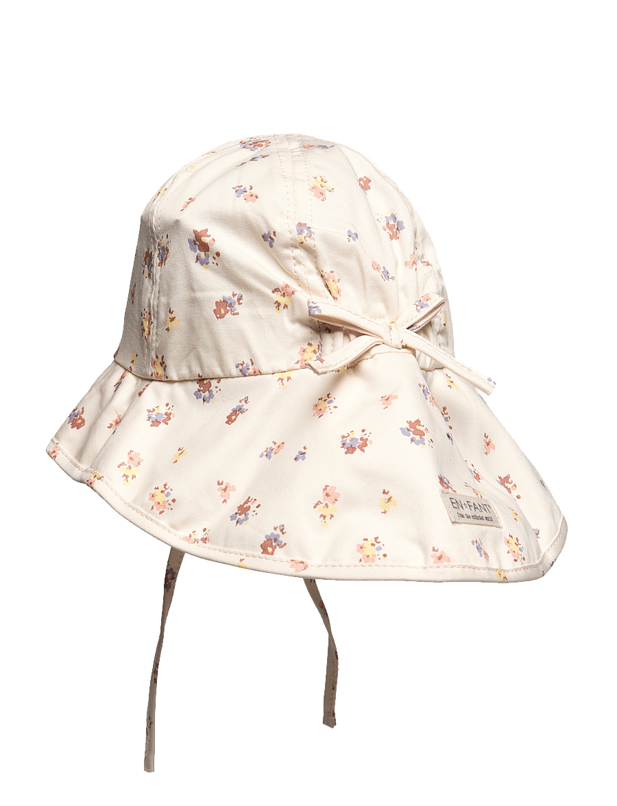 En Fant - Summer hat w. string - sun hats - eggnog - 1