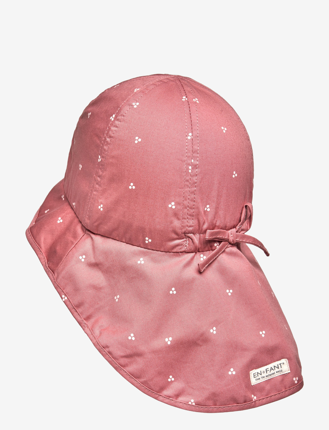 En Fant - Summer hat w. string - accessories - old rose - 1