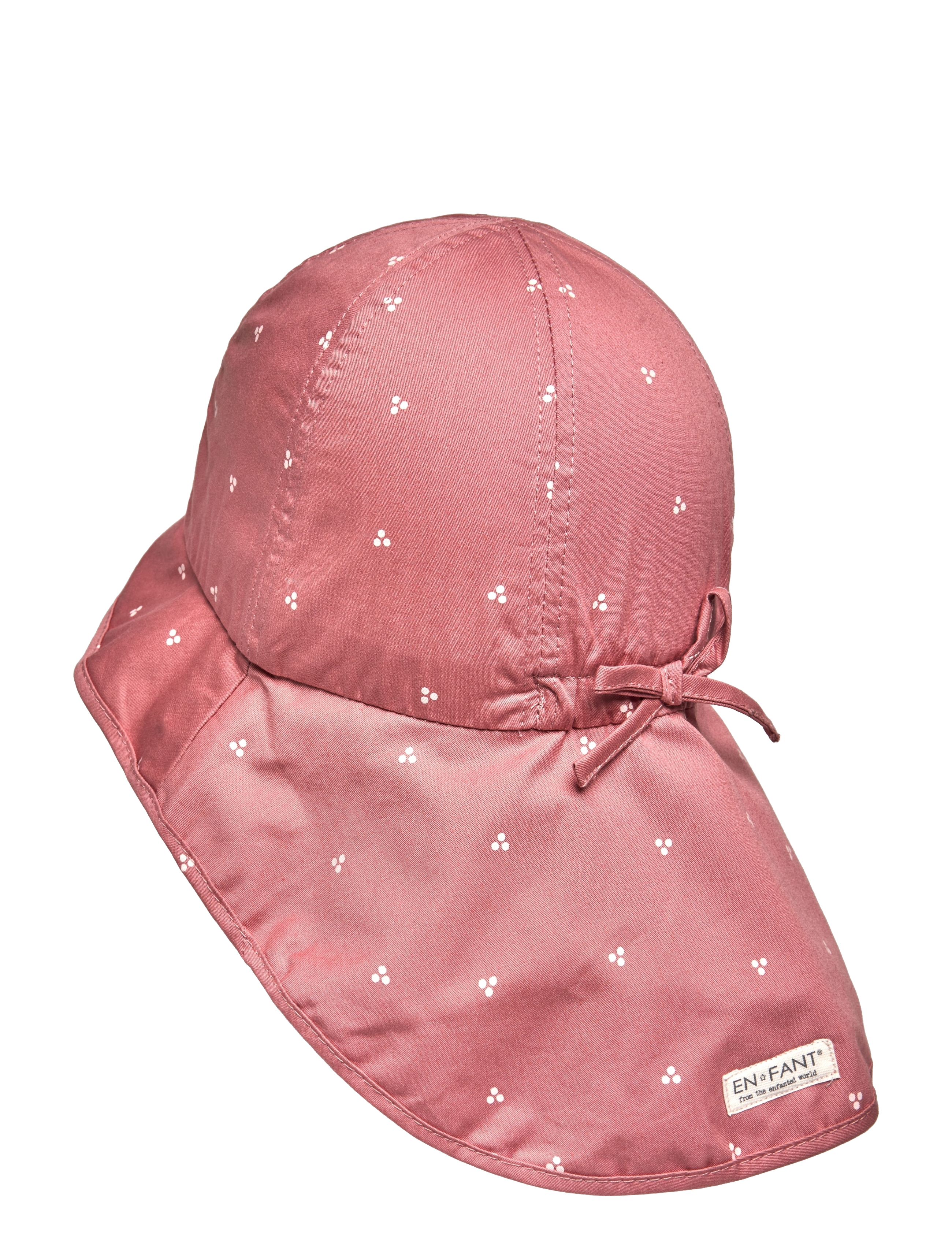 En Fant - Summer hat w. string - aksessuaarid - old rose - 1