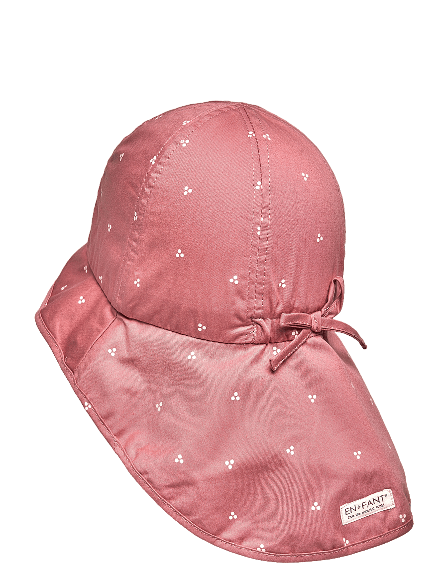 En Fant - Summer hat w. string - chapeau de soleil - old rose - 1