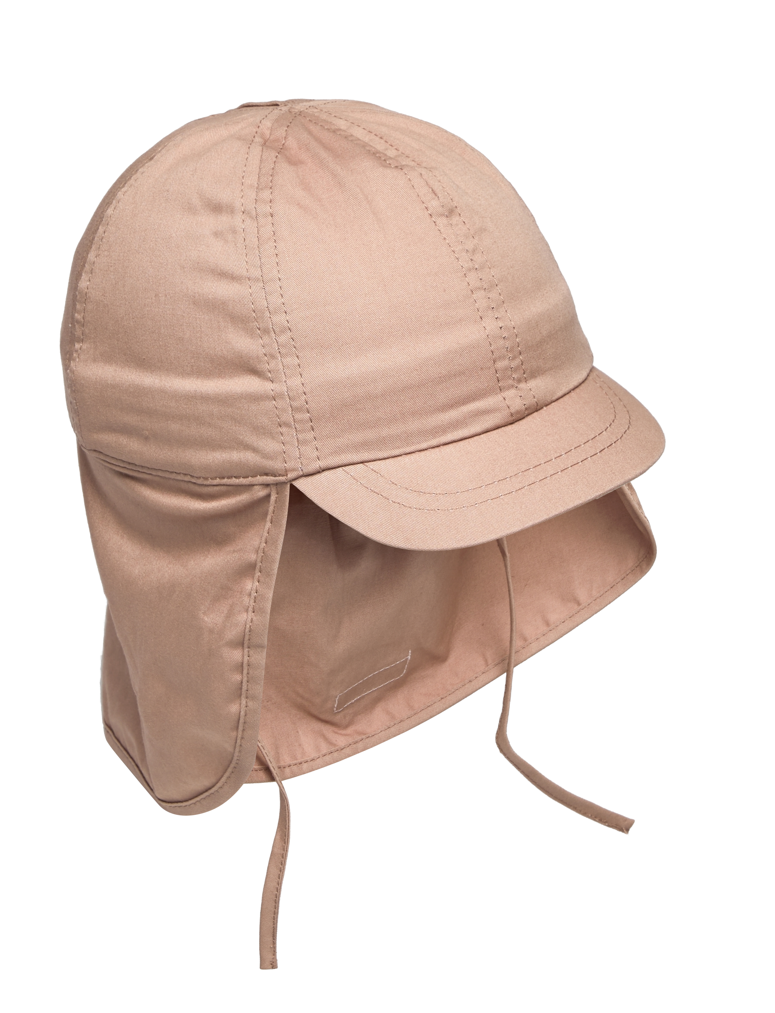 En Fant Summer Hat W. String, 1-2Y, Accessories, Beige - Sun Hats, Kinder