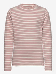 En Fant - T-Shirt LS - YD Stripe - long-sleeved t-shirts - shadow gray - 0