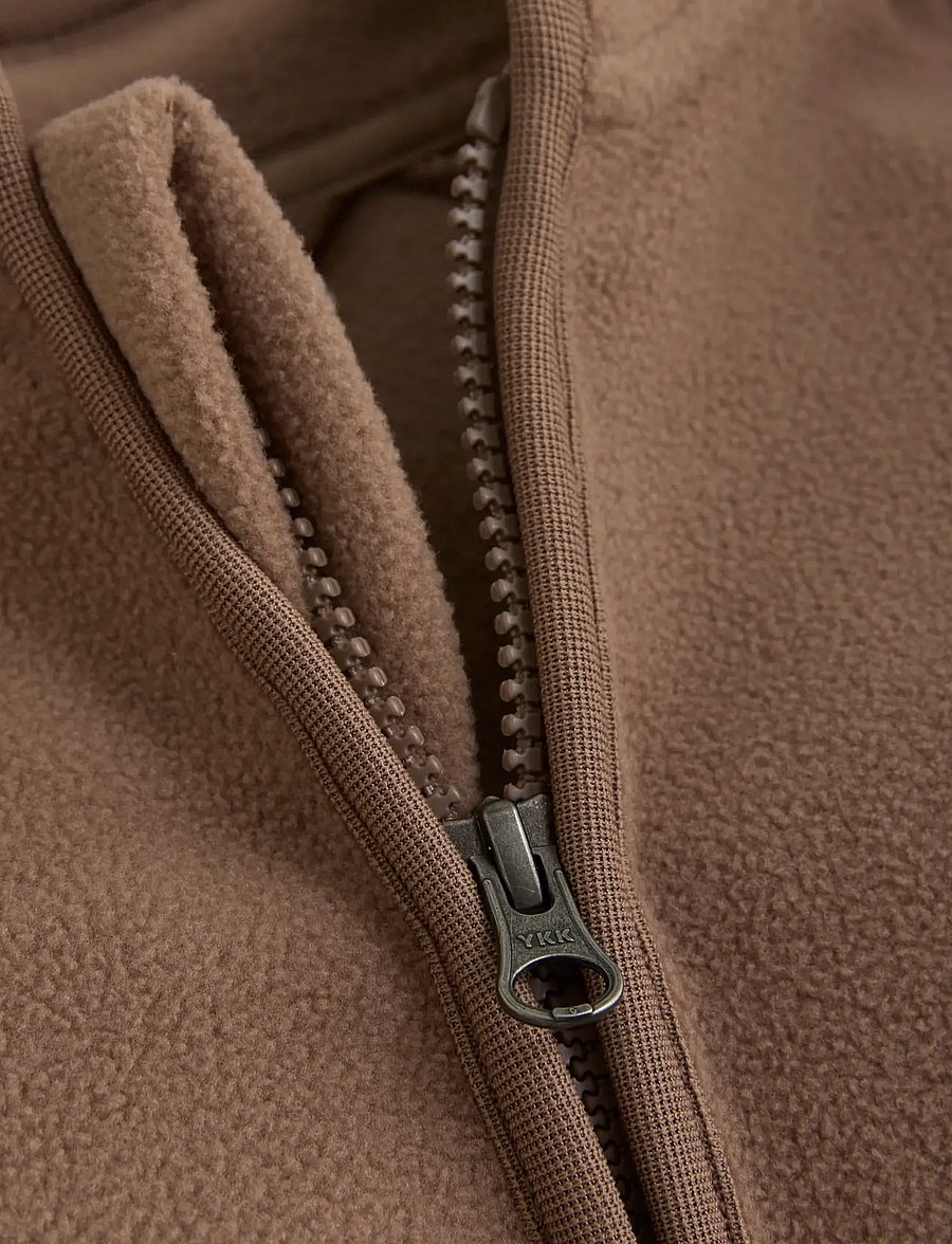 En Fant - Jacket Fleece - fleece jackets - coca mocha - 2