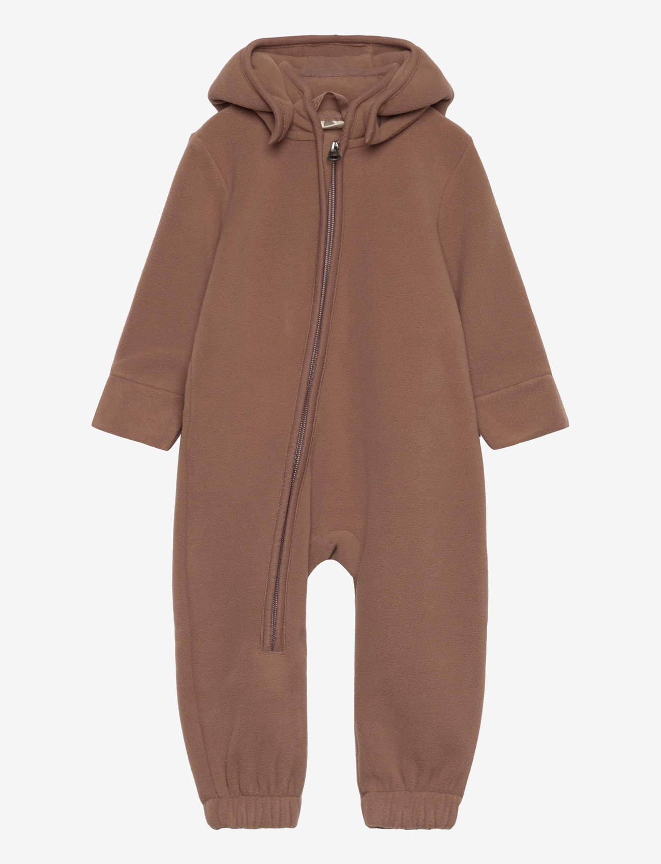 En Fant - Wholesuit Fleece - fleece sæt - coca mocha - 0