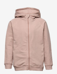 En Fant - Hoodie w. zipper - džemperi ar kapuci - shadow gray - 0