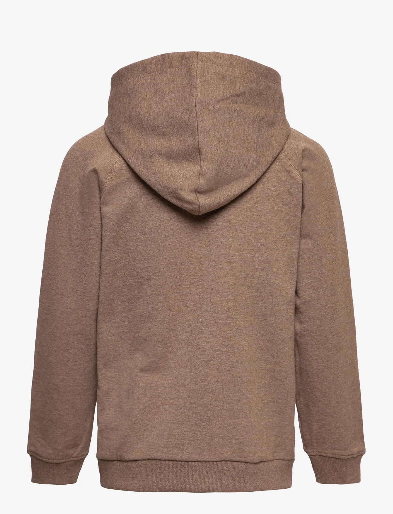 En Fant - Hoodie w. zipper - džemperi ar kapuci - coca mocha - 1
