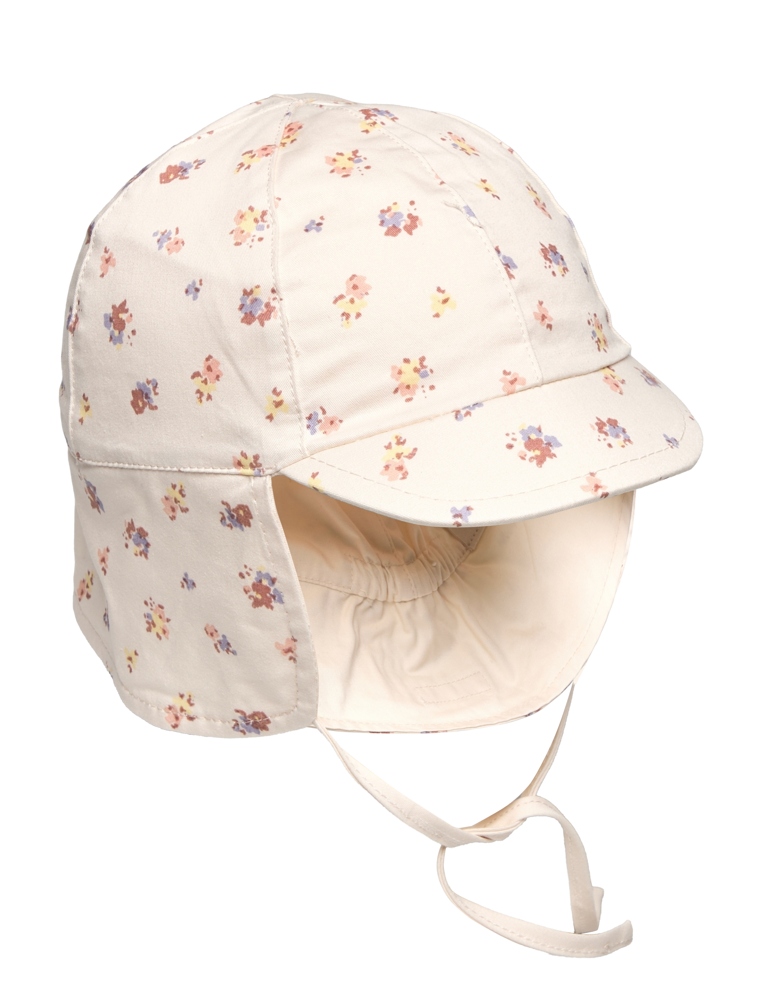 En Fant Summer Hat Reversible, 2-4Y, Accessories, Creme - Sun Hats, Kinder