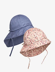 Summer hat w. string 2-PACK, En Fant