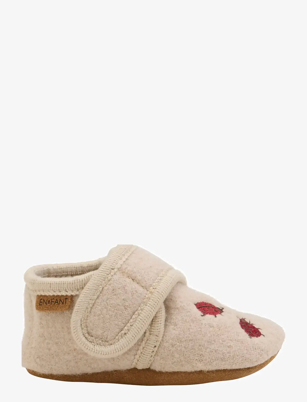 En Fant - Wool Slippers w. Embroidery - hjemmesko - moonlight - 1