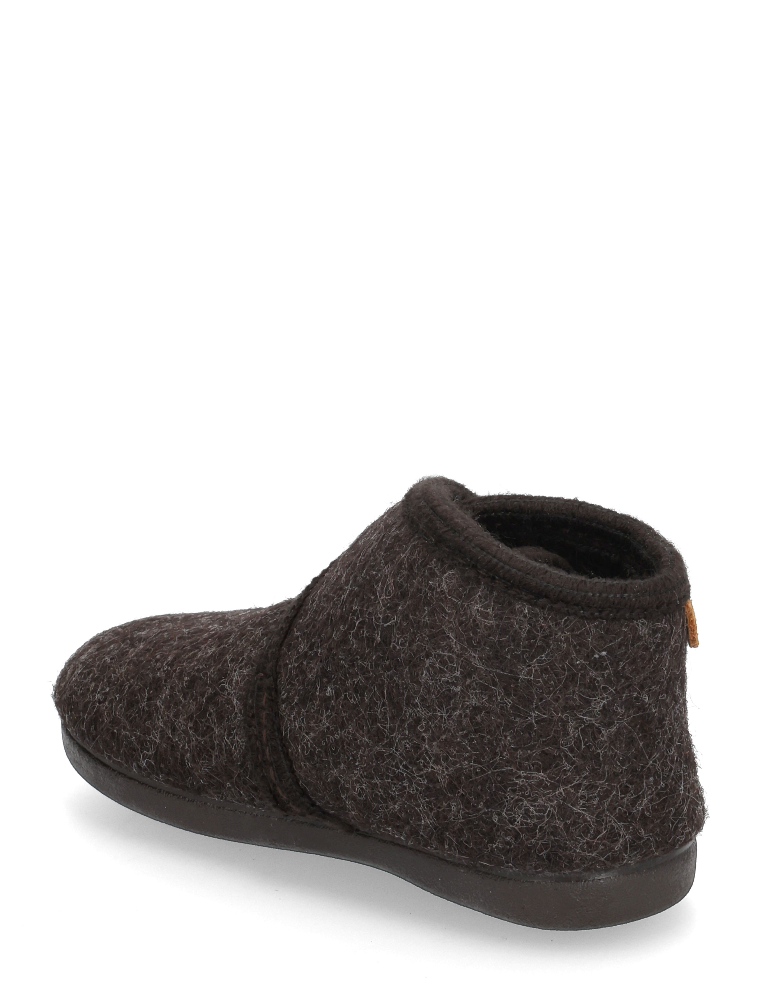En Fant - Slippers Wool Velcro - hjemmesko - chocolate melange - 2
