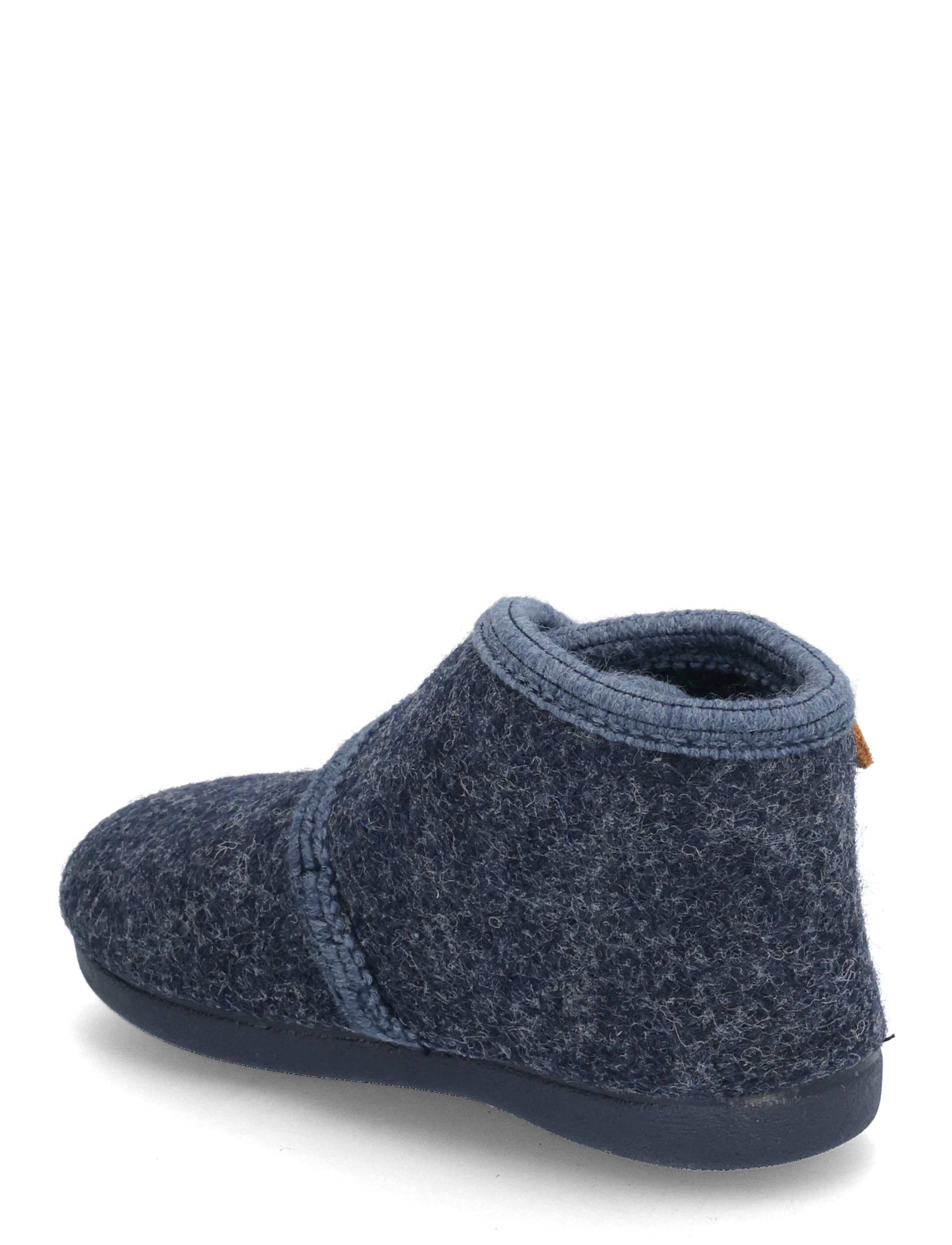 En Fant - Slippers Wool Velcro - inneskor - navy melange - 2