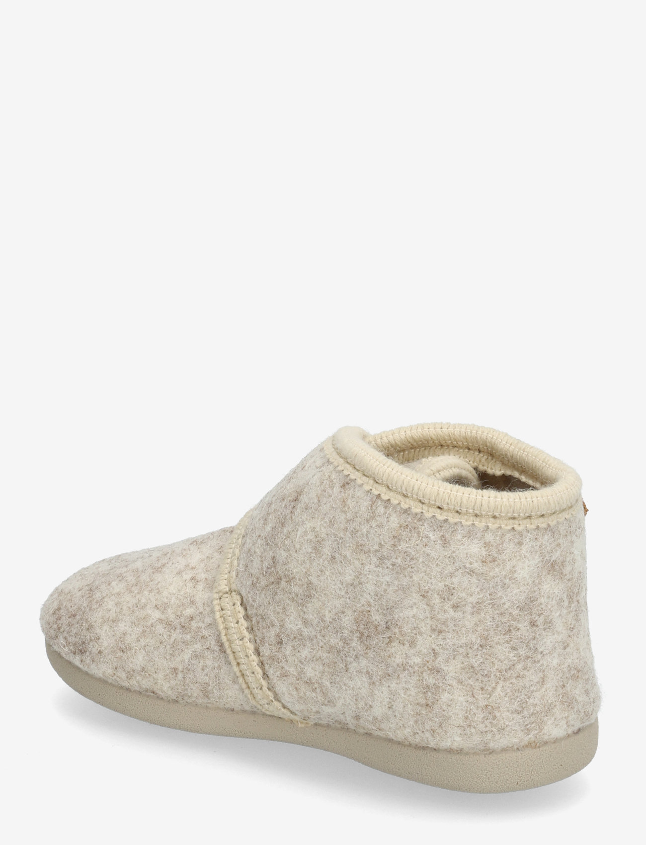 En Fant - Slippers Wool Velcro - inneskor - sand melange - 2