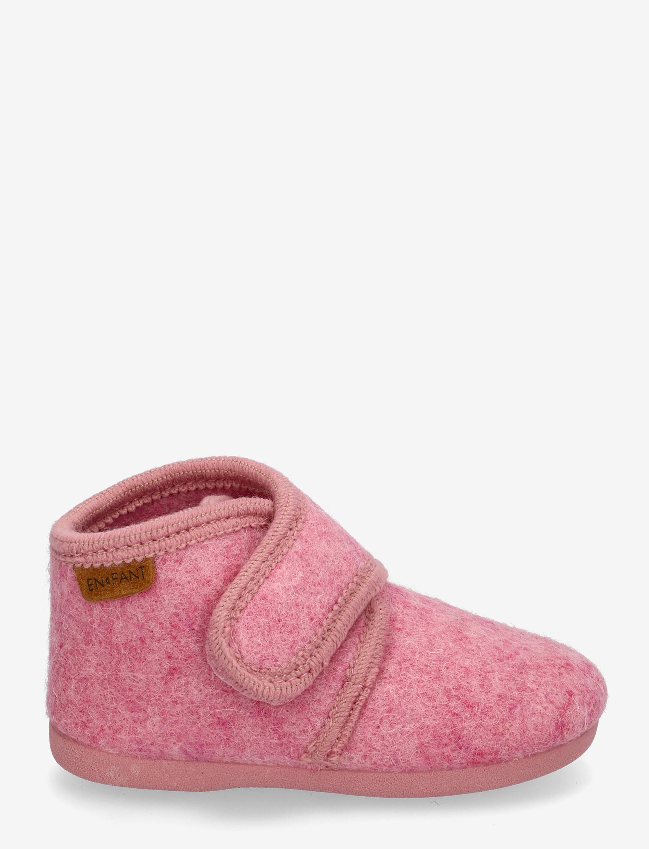 En Fant - Slippers Wool Velcro - Šlepetės - wild rose - 1