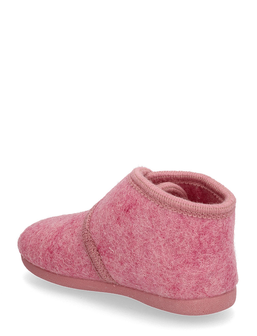 En Fant - Slippers Wool Velcro - hausschuhe - wild rose - 2