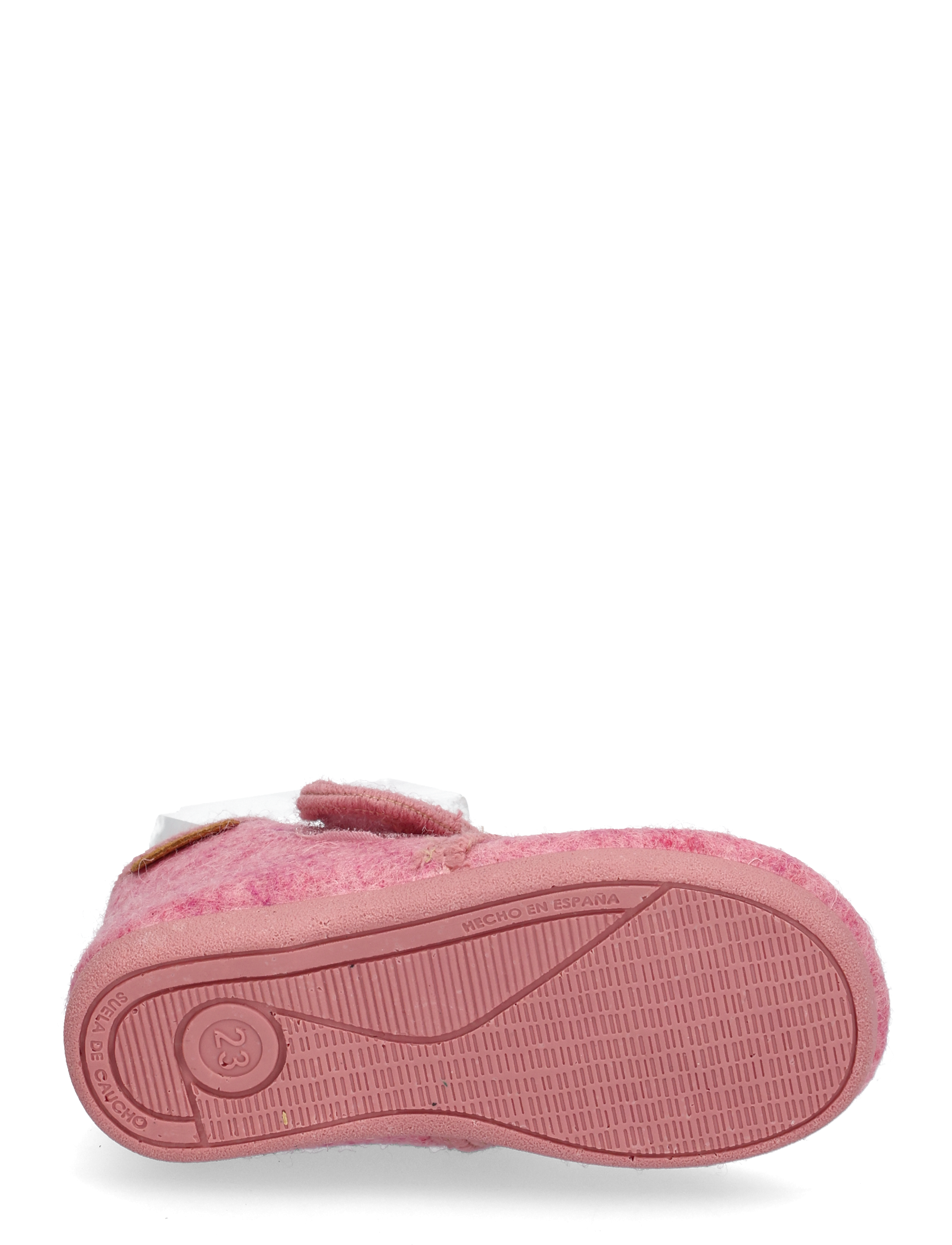 En Fant - Slippers Wool Velcro - inneskor - wild rose - 4