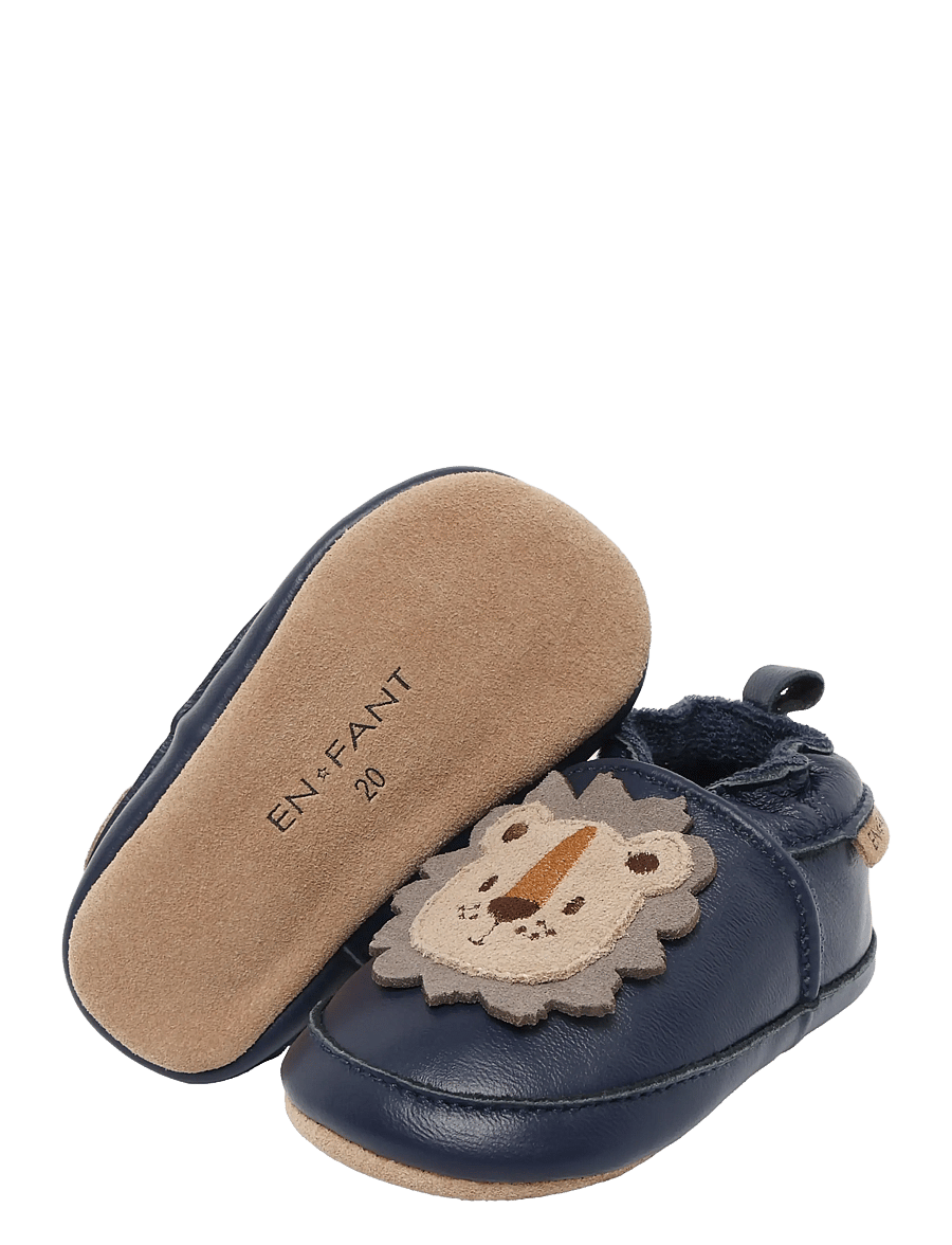 En Fant - Leather shoe - Applique - baby-schuhe - black iris - 2