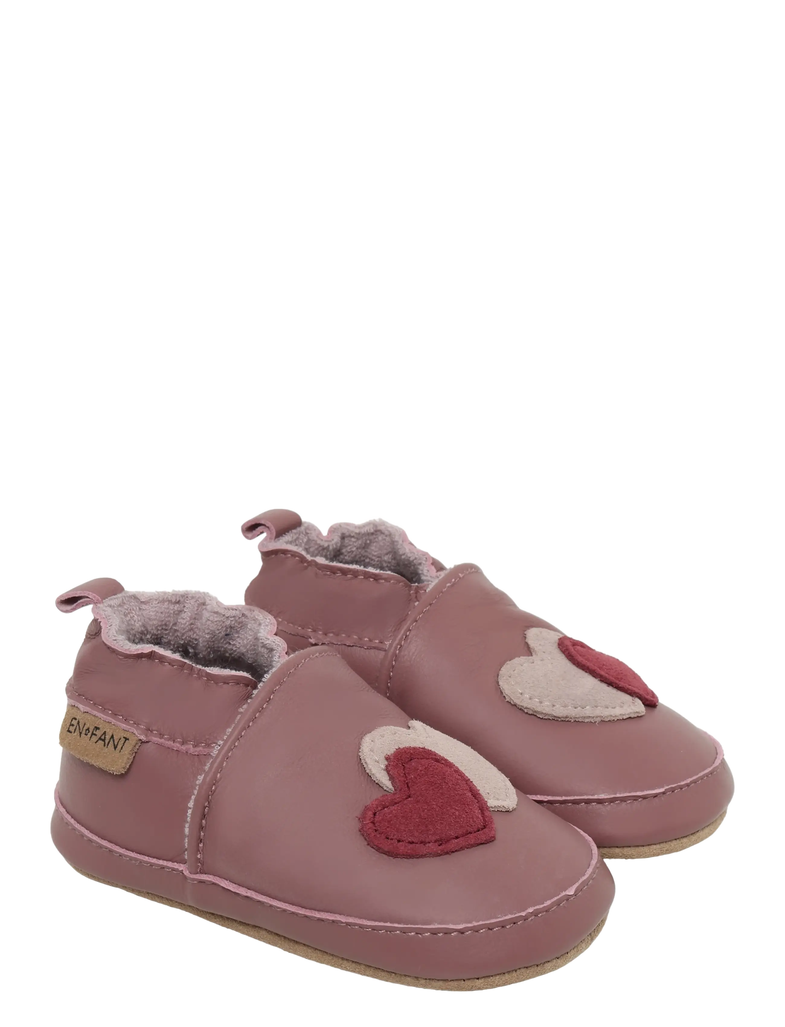 En Fant Leather Shoe Applique, 23, Schuhe, Burgunderrot - Pre-walkers Beginner Schuhe (size 18-19-20-25-26), Baby