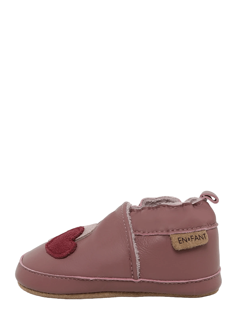En Fant - Leather shoe - Applique - baby-schuhe - burlwood - 1