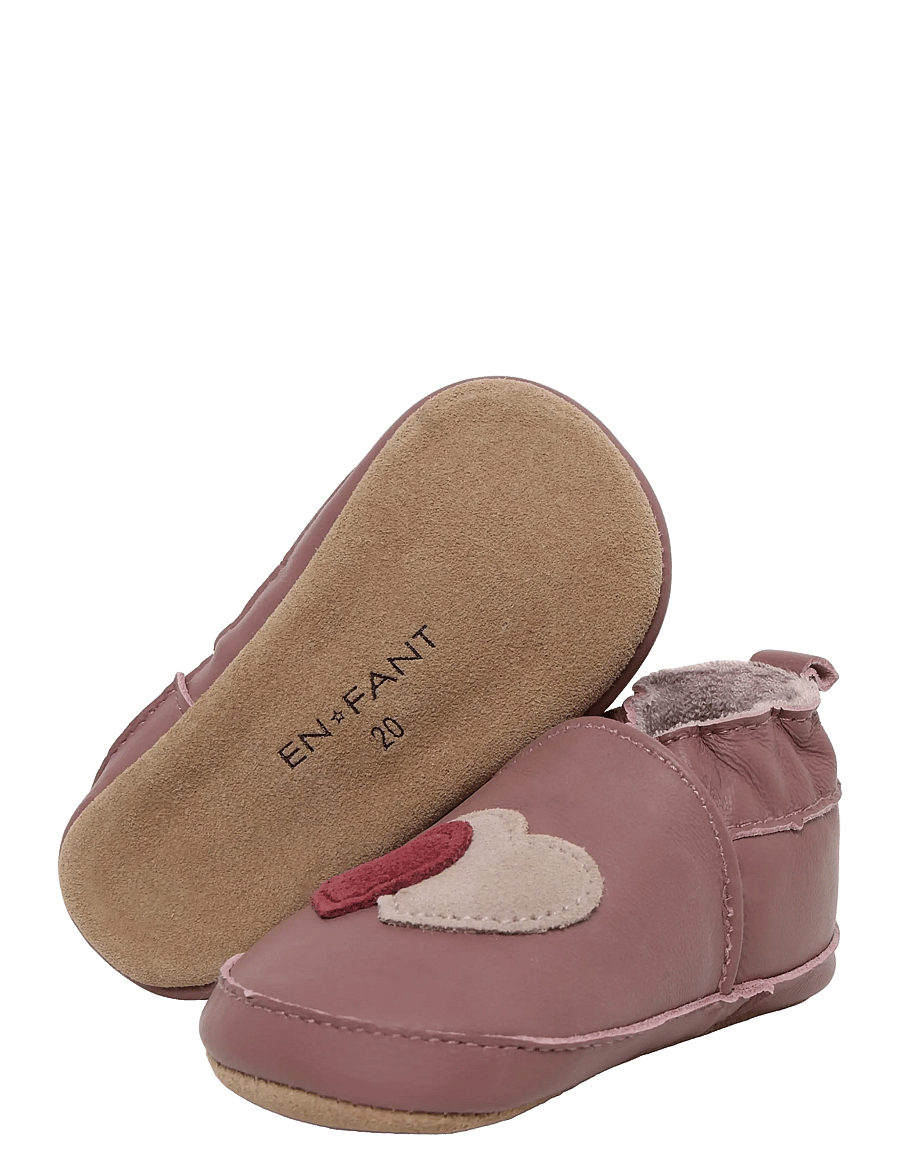 En Fant - Leather shoe - Applique - baby-schuhe - burlwood - 2