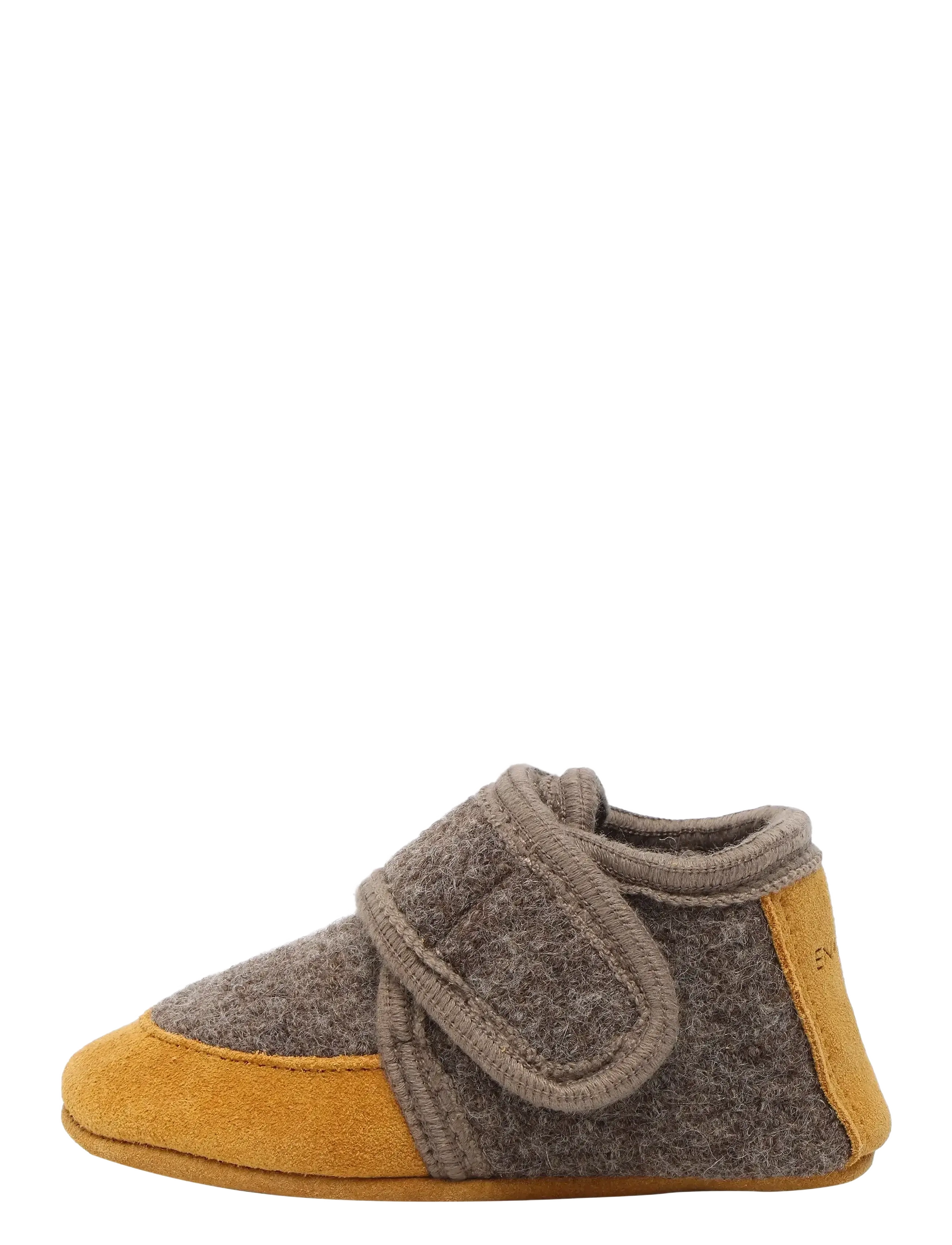 En Fant - Wool Slippers w. suede - tossut - walnut - 1
