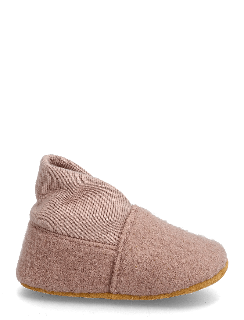 En Fant - Wool Slippers w. Rib - hausschuhe - bark - 1