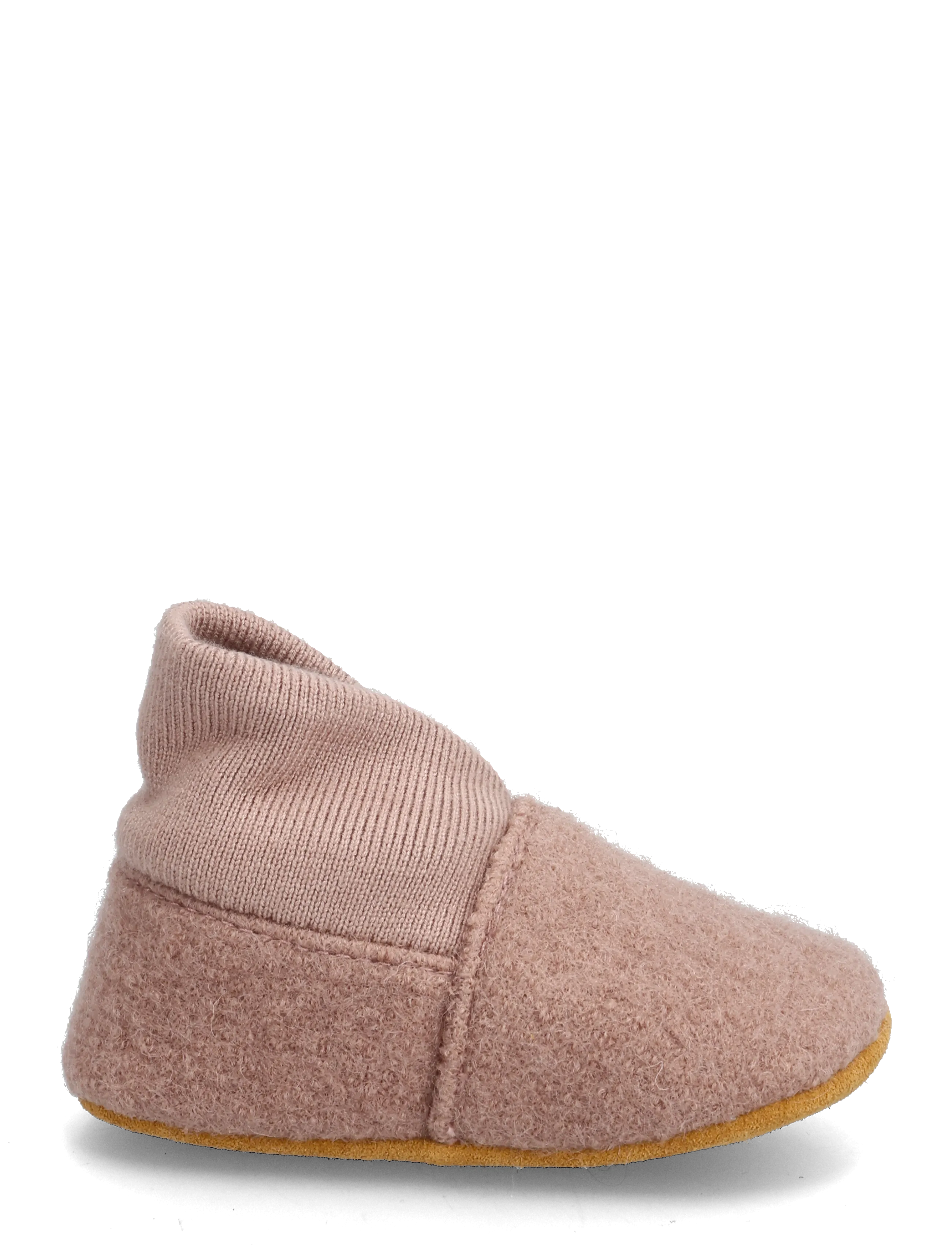 En Fant - Wool Slippers w. Rib - inneskor - bark - 1