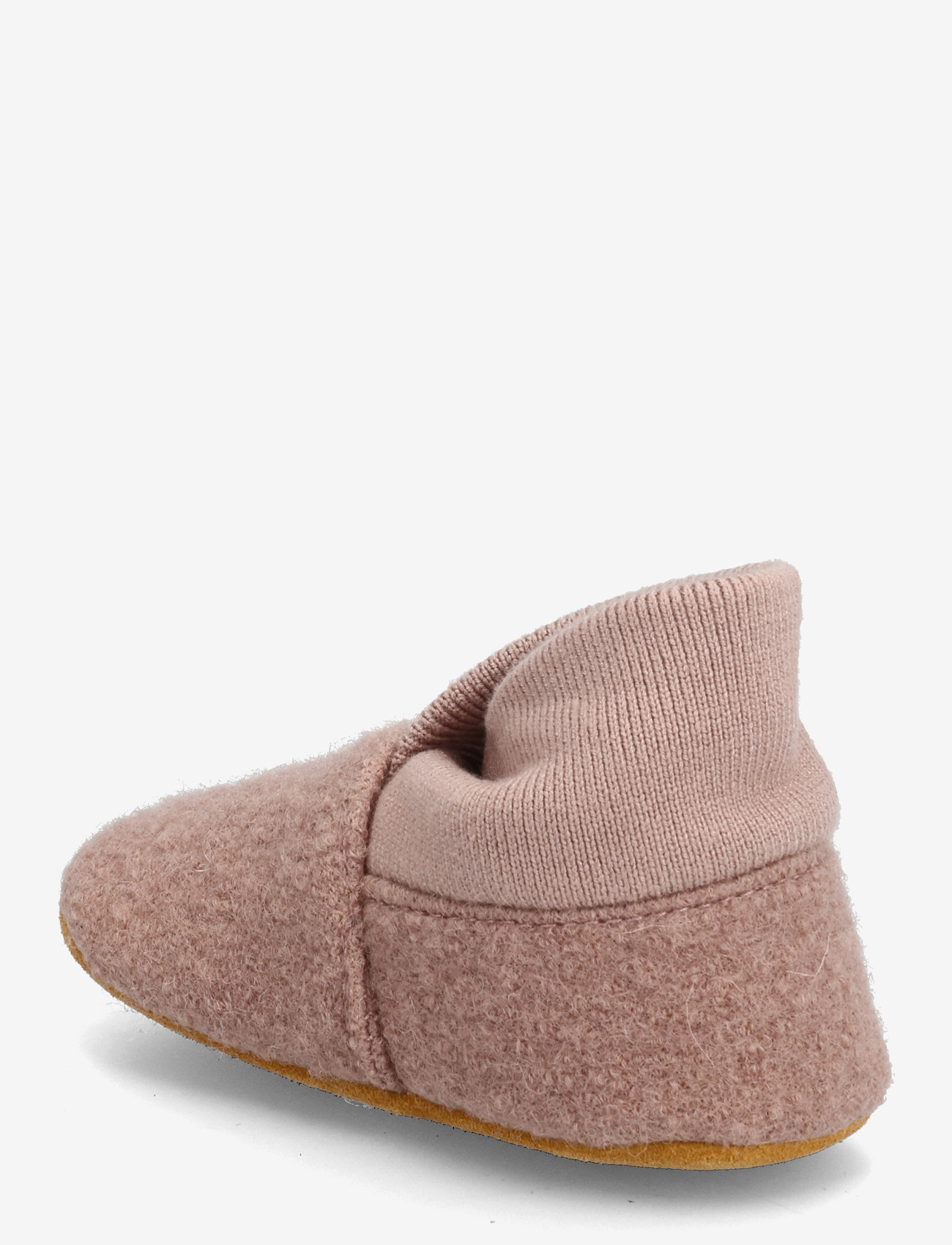 En Fant - Wool Slippers w. Rib - hjemmesko - bark - 2