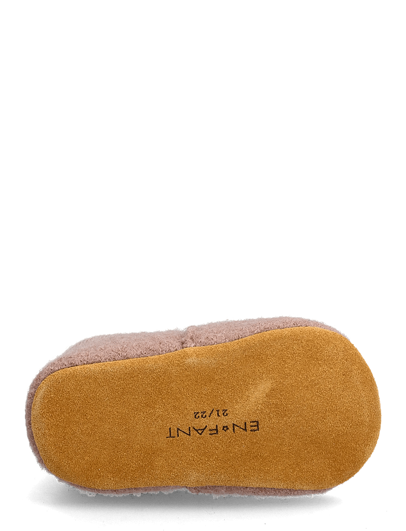 En Fant - Wool Slippers w. Rib - hausschuhe - bark - 4