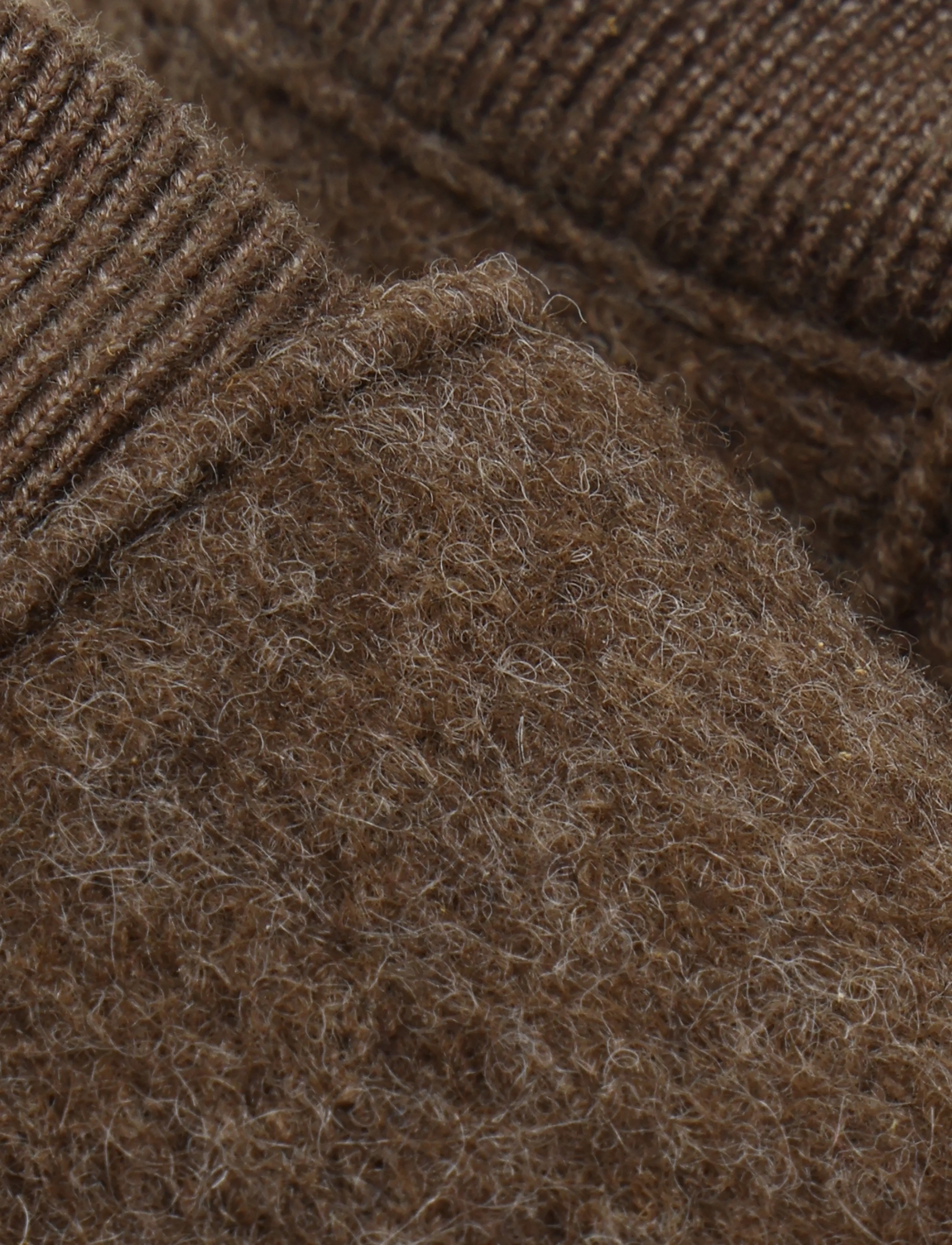 En Fant - Wool Slippers w. Rib - hjemmesko - carafe - 2