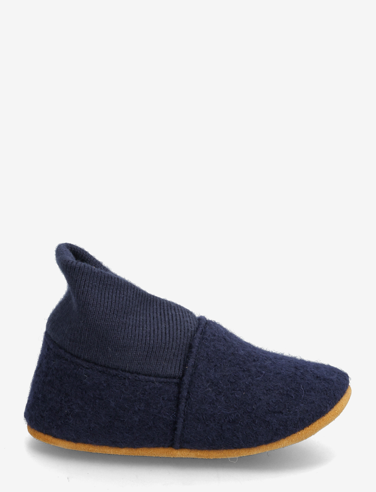 En Fant - Wool Slippers w. Rib - inneskor - navy - 1