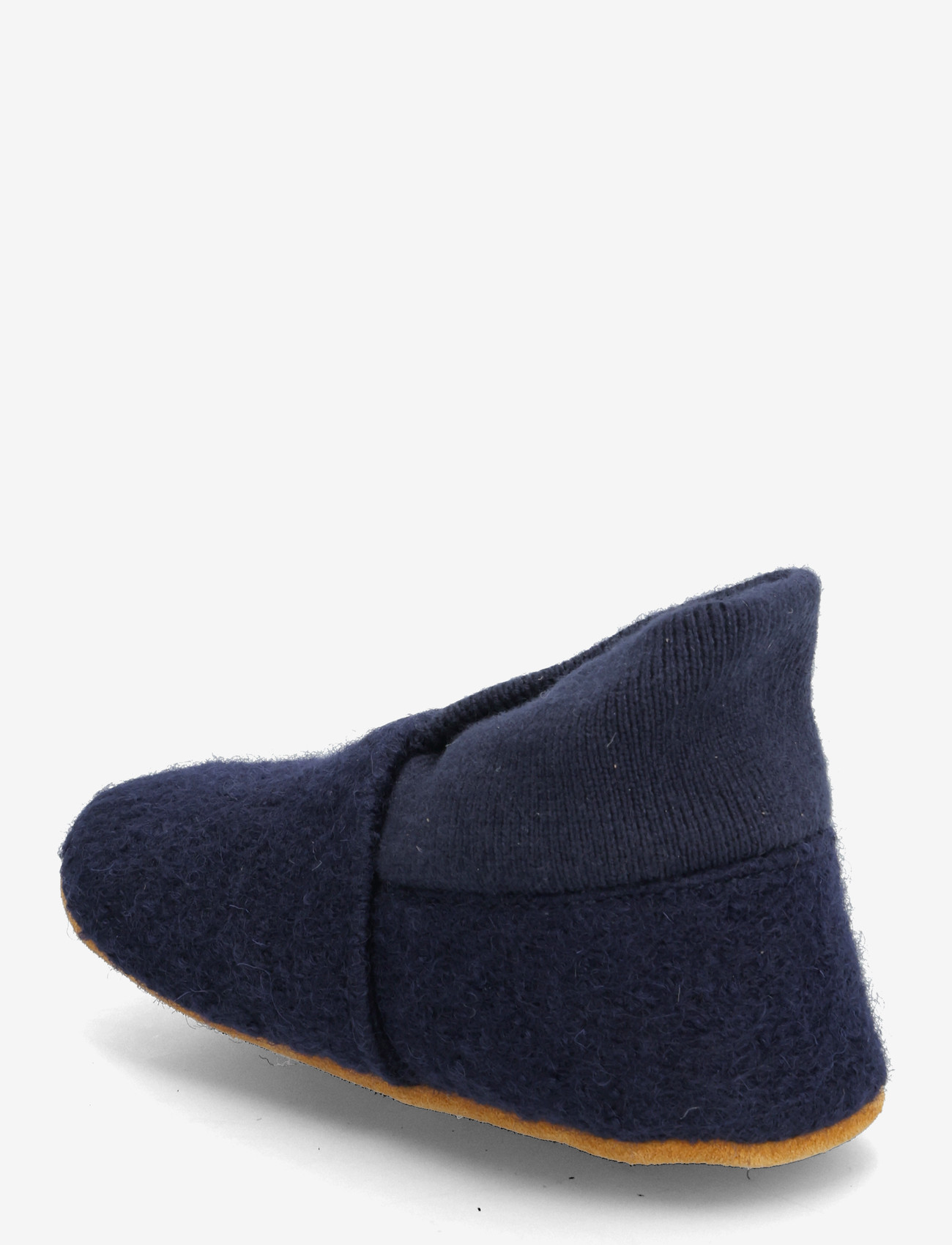 En Fant - Wool Slippers w. Rib - inneskor - navy - 2