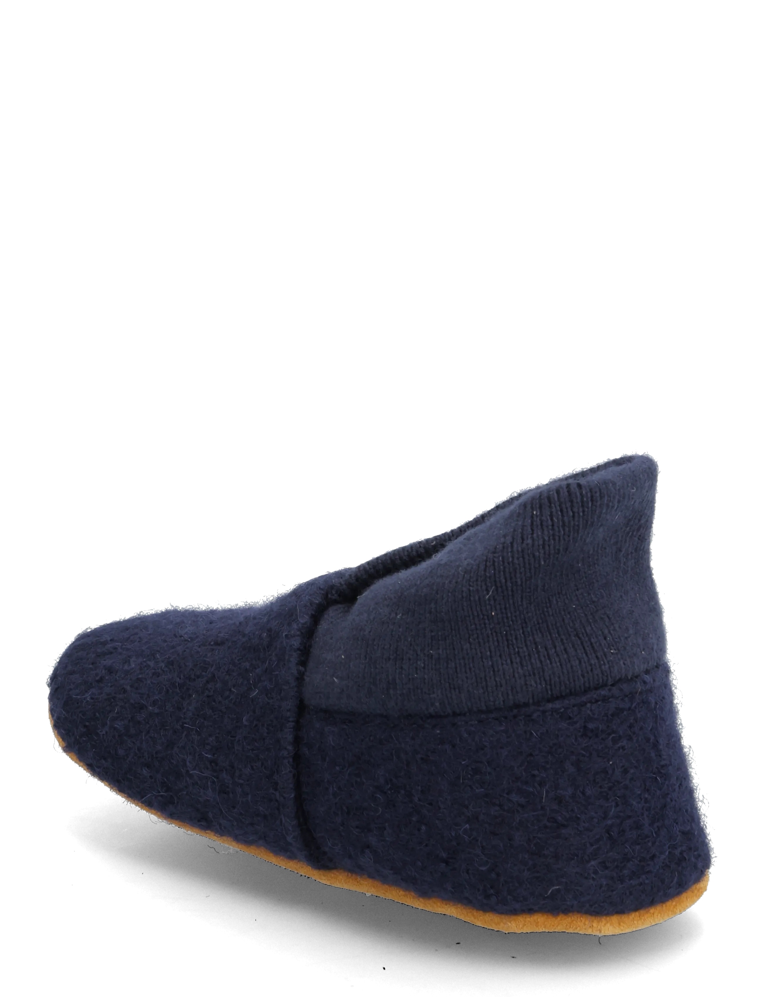 En Fant - Wool Slippers w. Rib - hjemmesko - navy - 2