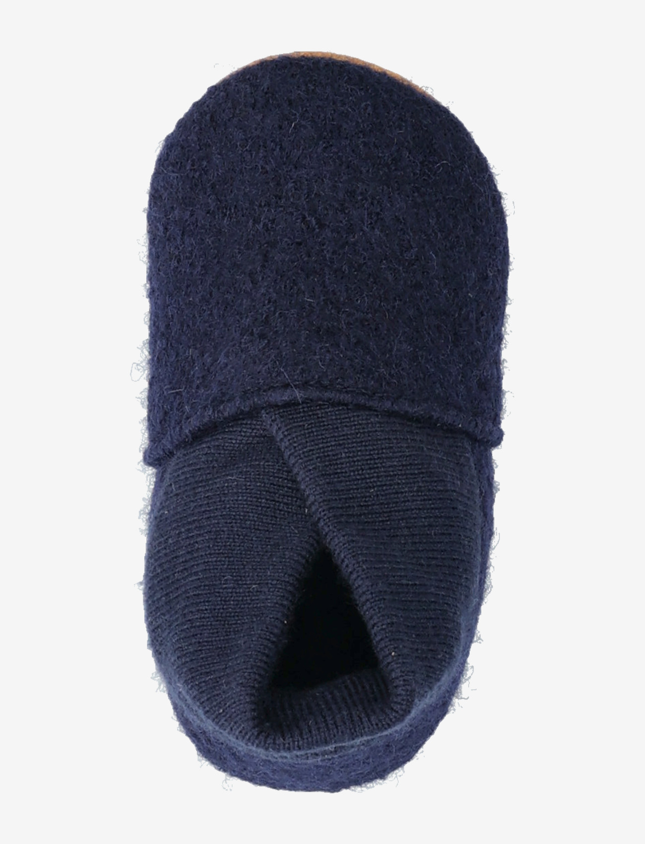 En Fant - Wool Slippers w. Rib - inneskor - navy - 3