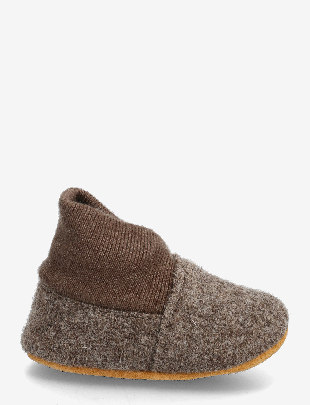 En Fant - Wool Slippers w. Rib - inneskor - walnut - 2