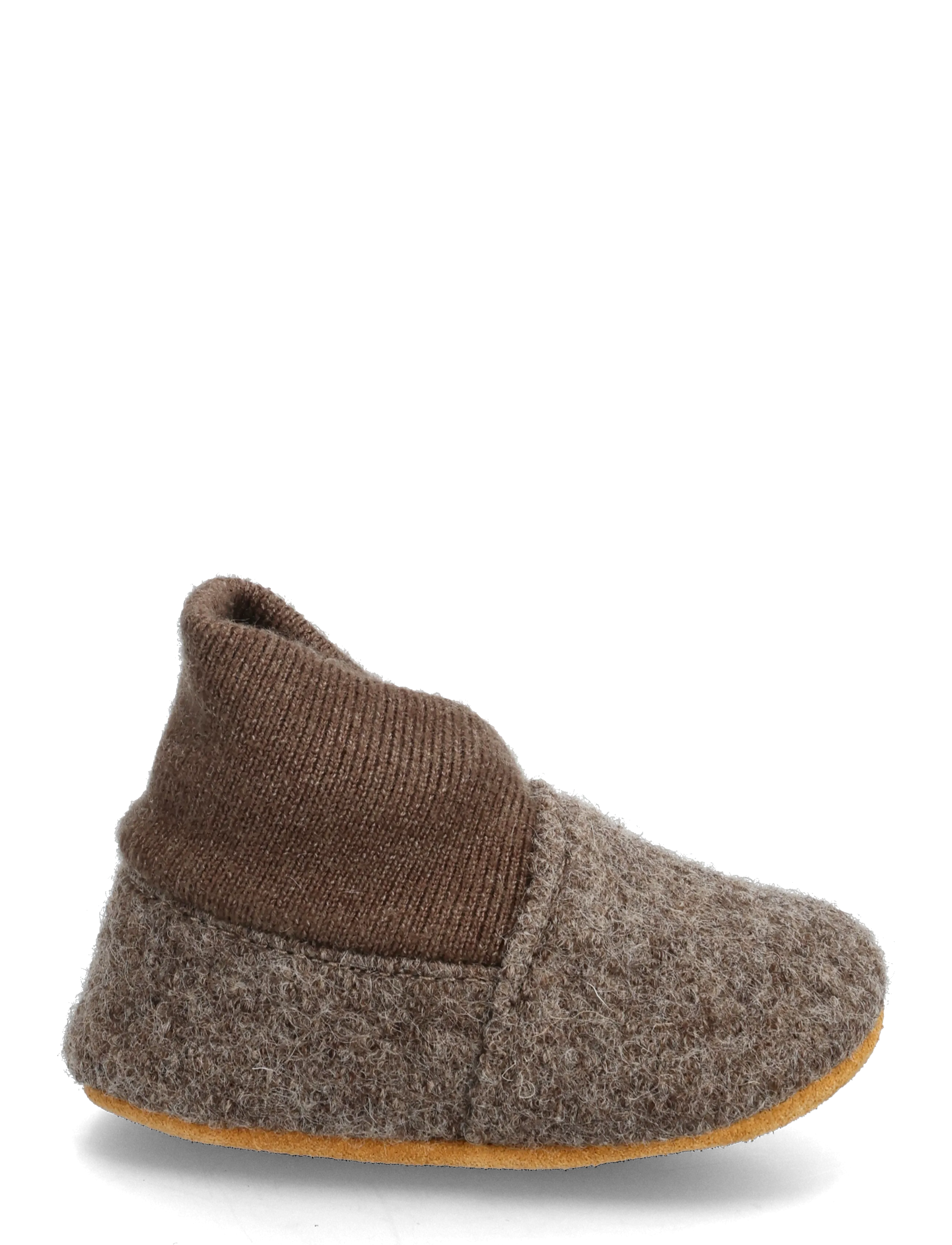 En Fant - Wool Slippers w. Rib - tøfler - walnut - 2